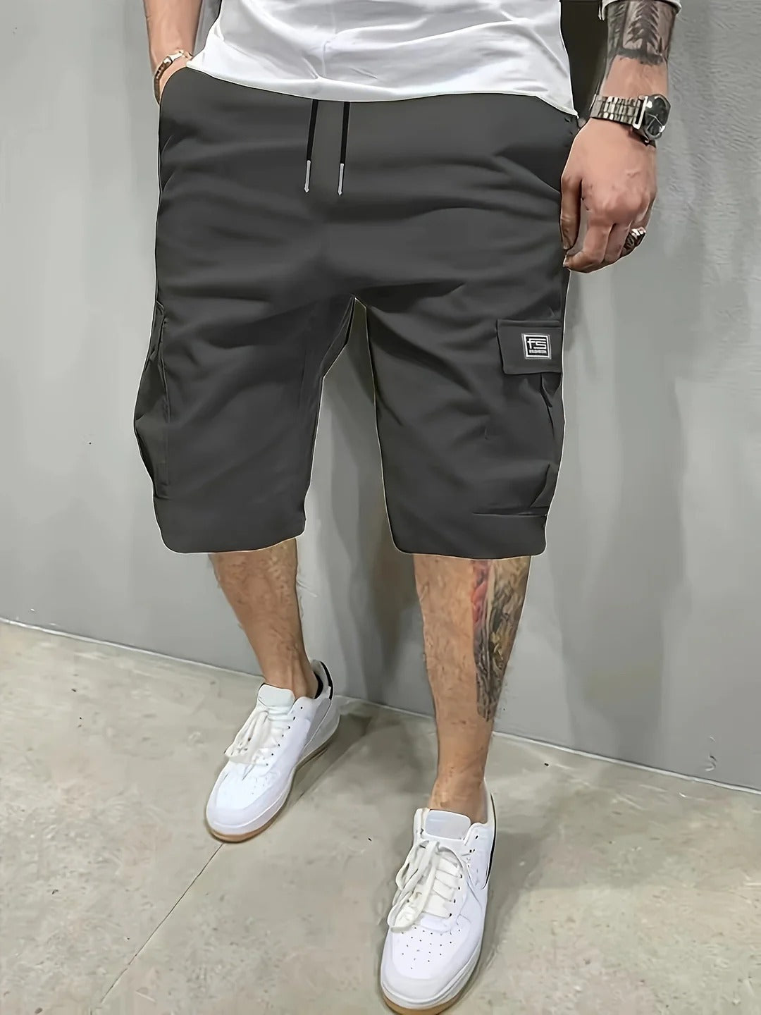 PANTALON CORTO CARGO HOMBRE