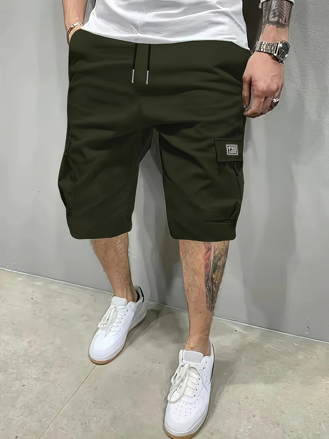 PANTALON CORTO CARGO HOMBRE