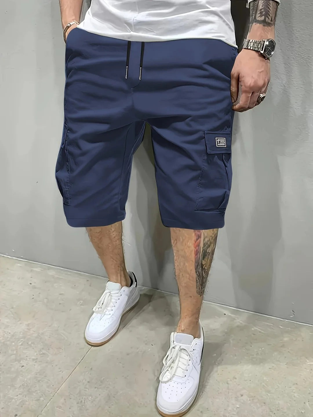 PANTALON CORTO CARGO HOMBRE